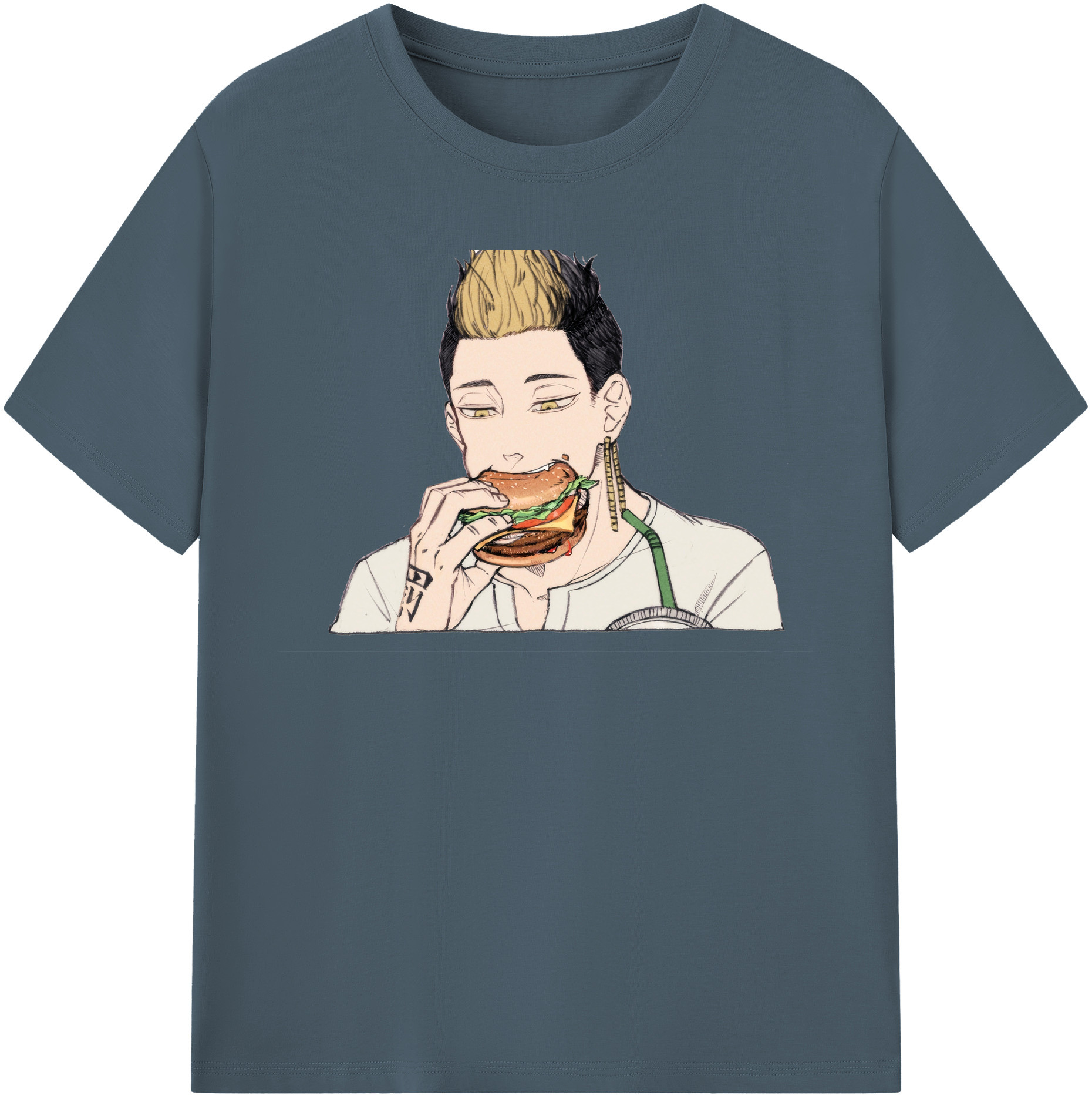（画像用） 東京リベンジャーズ Tokyo Revengers 綿100％半袖Tシャツ（フロントプリント）